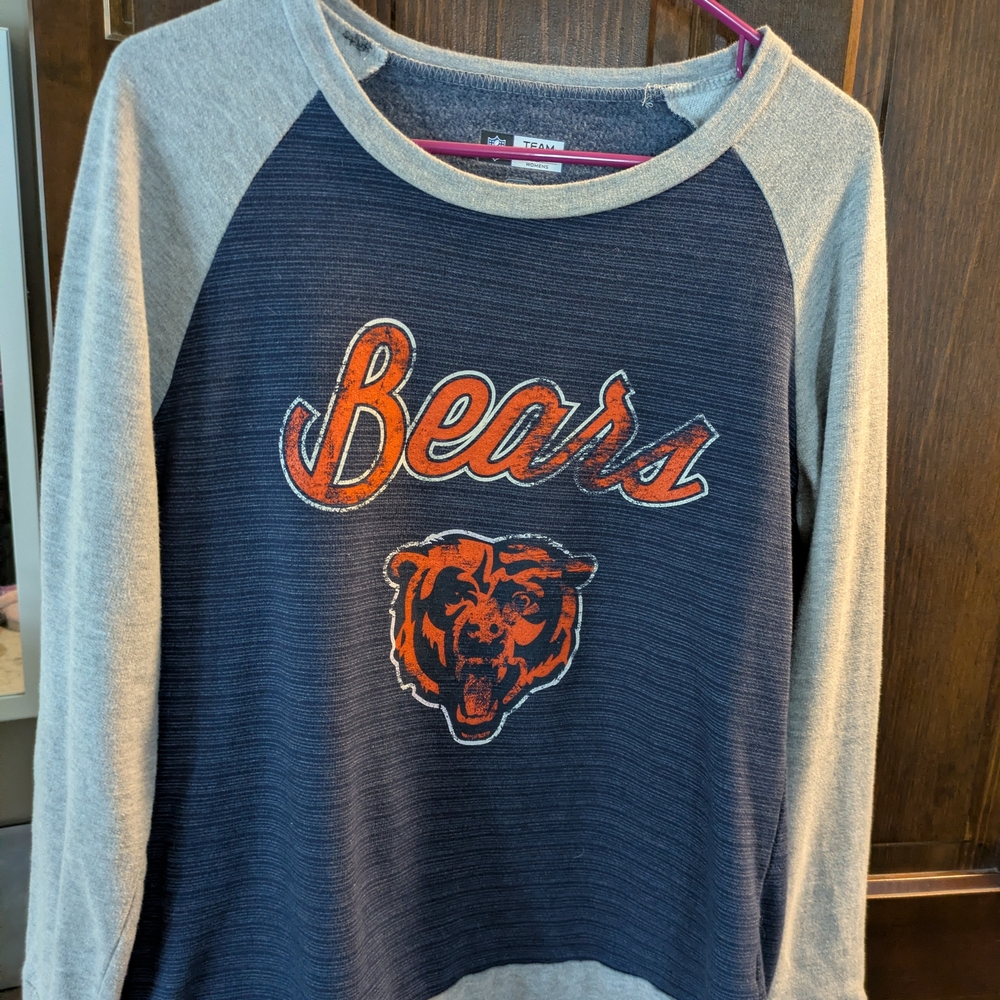 🐻 NFL Bears Navy and Gray Sweatshirt